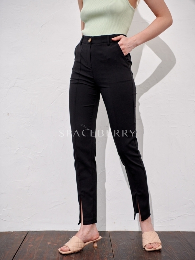 Женские зауженные брюки, штаны классика